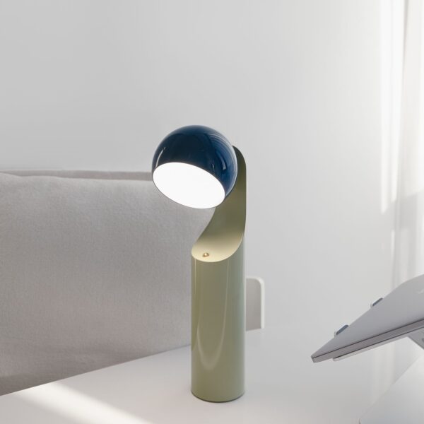 Mono Portable Reading Lamp - Blue & Mint - Image 4