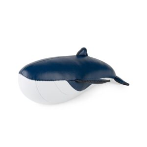 Whale Wave Midnight Blue Paperweight 250g