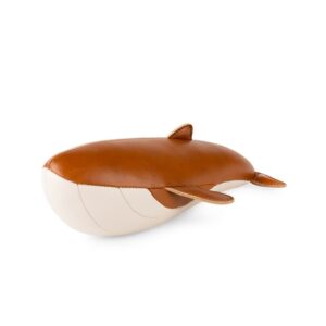 Whale Wave Tan Paperweight 250g