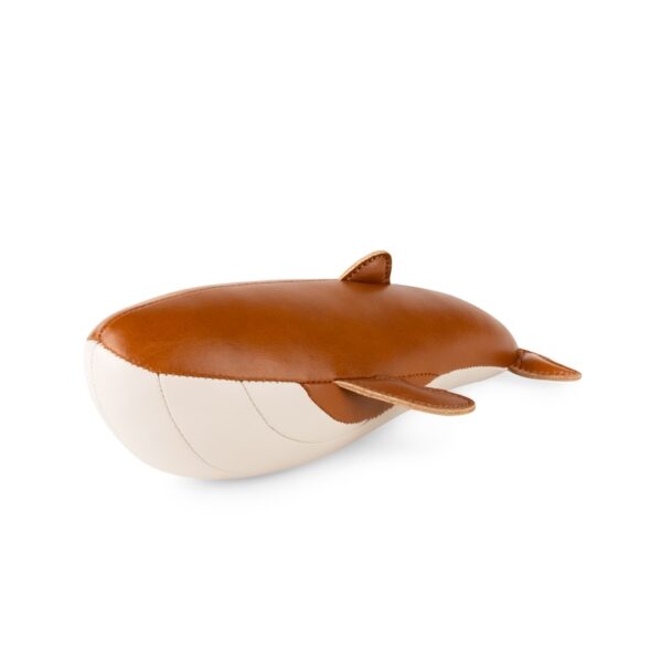 Whale Wave Tan Paperweight 250g
