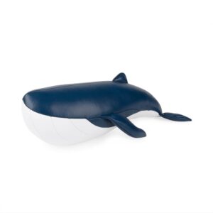 Whale Wave Midnight Blue Bookend 1kg