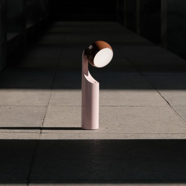 Mono Portable Reading Lamp - Nutshell & Cameo Brown - Image 2
