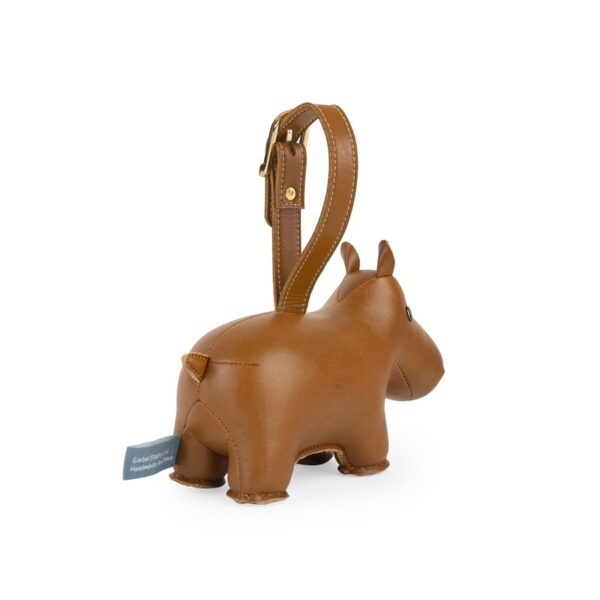 Hippo Tan Bag Charm - Image 5
