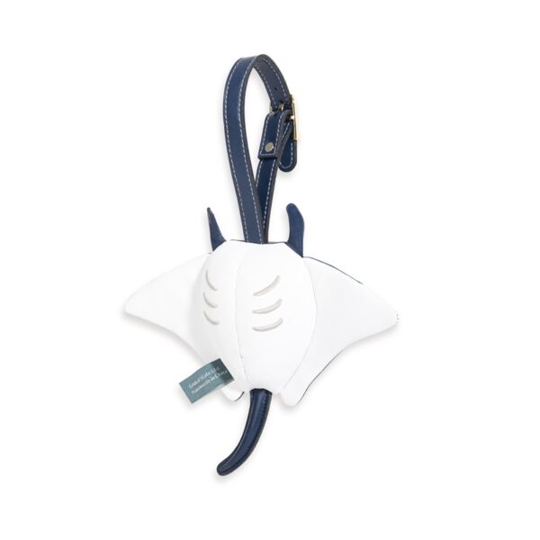 Manta Ray Blue Charm Bag - Image 2