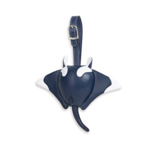 Manta Ray Blue Charm Bag