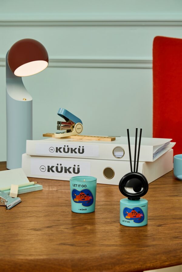 Wekükü BIG EYE - Let it go (Scented Candle & Fragrance Diffuser Gift Set) - Image 2