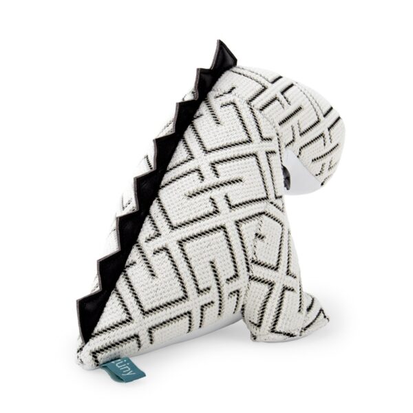 Dinosaur Bobo Kvadrat Grid white bookend - Image 4