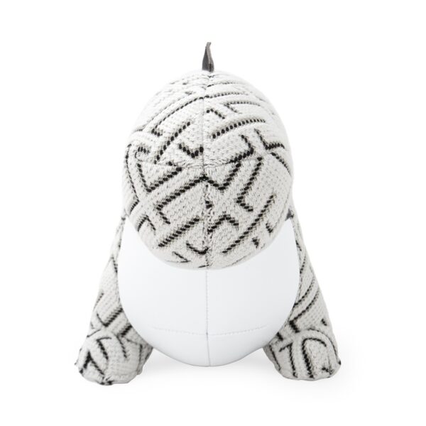 Dinosaur Bobo Kvadrat Grid white bookend - Image 3