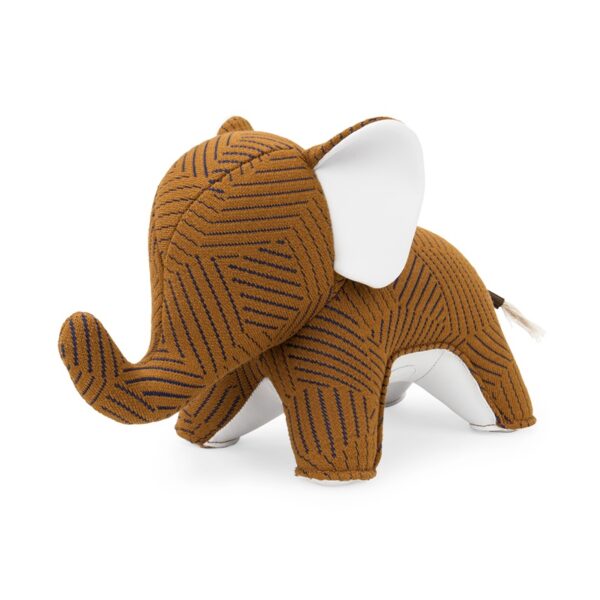 Elephant Abby Kvadrat Razzle Dazzle tan bookend