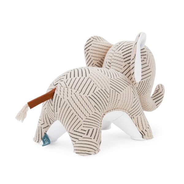 Elephant Abby Kvadrat Razzle Dazzle white bookend - Image 4