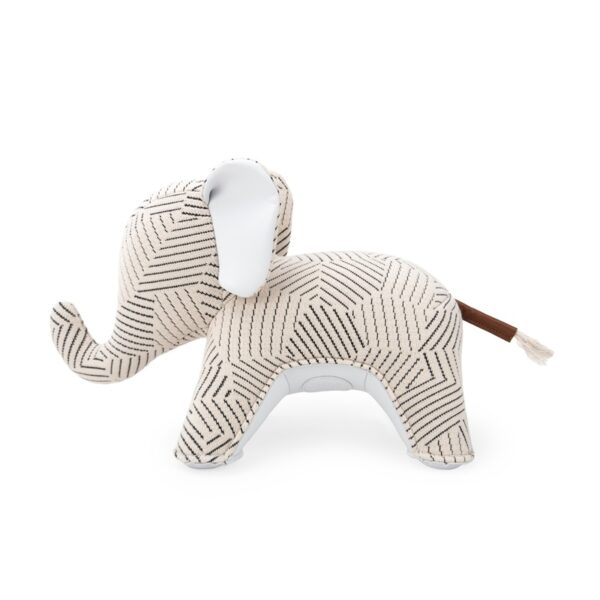 Elephant Abby Kvadrat Razzle Dazzle white bookend - Image 2