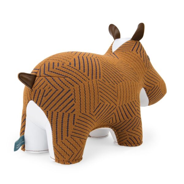 Hippo Kvadrat Razzle Dazzle tan bookend - Image 4