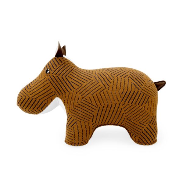 Hippo Kvadrat Razzle Dazzle tan bookend - Image 2