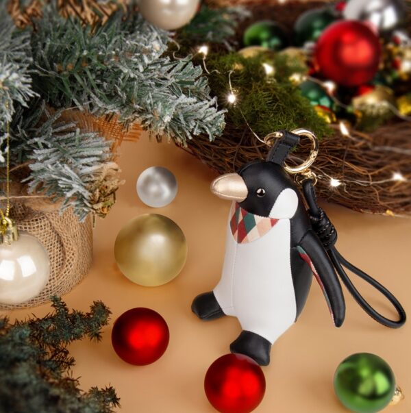 Christmas Penguin Bag Charm - Image 5